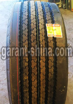 Firestone TSP3000 (руль/прицеп) 385/65 R22.5 160J 18PR - Фото протектора с этикеткой